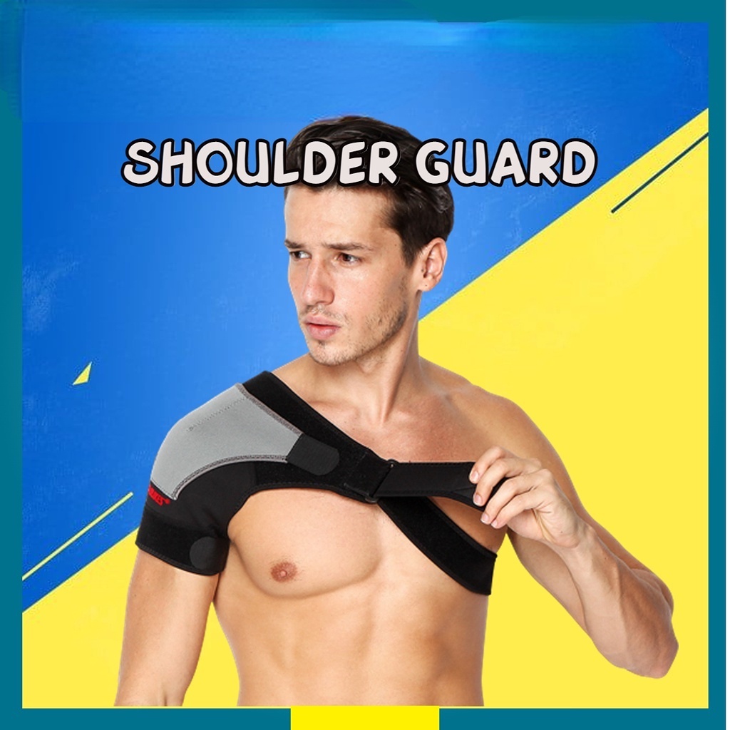 Mcolics Shoulder Stability Brace Strap Adjustable with Pressure Pad