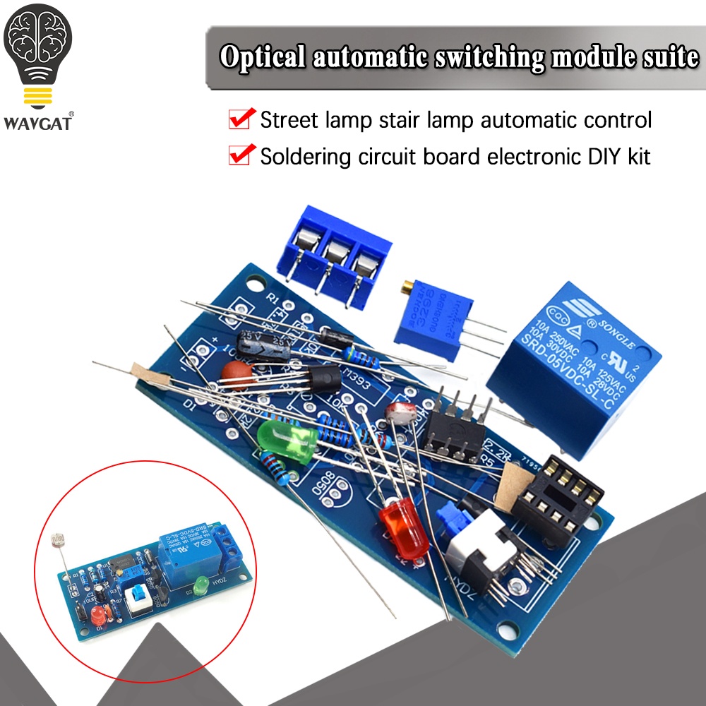 Light Control switch diy kit street lamp stair automatic control switch ...