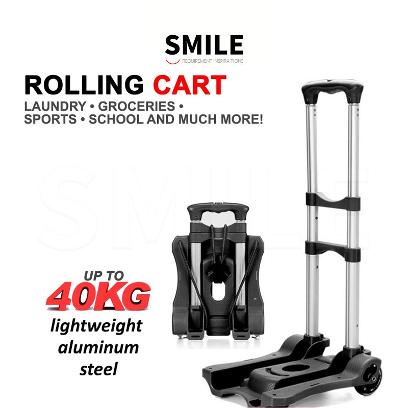[Hot sale] Folding compact portable luggage cart Durable portable