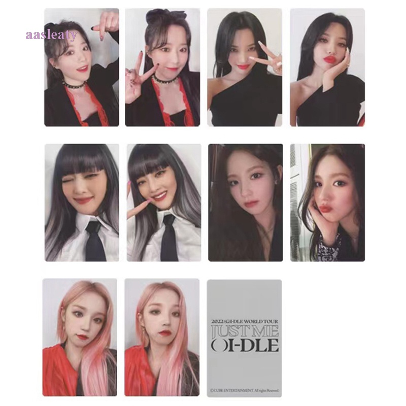 Aasleaty 10pcs/set (G)I-dle I Never Die Photocard PC POB Synnara ...