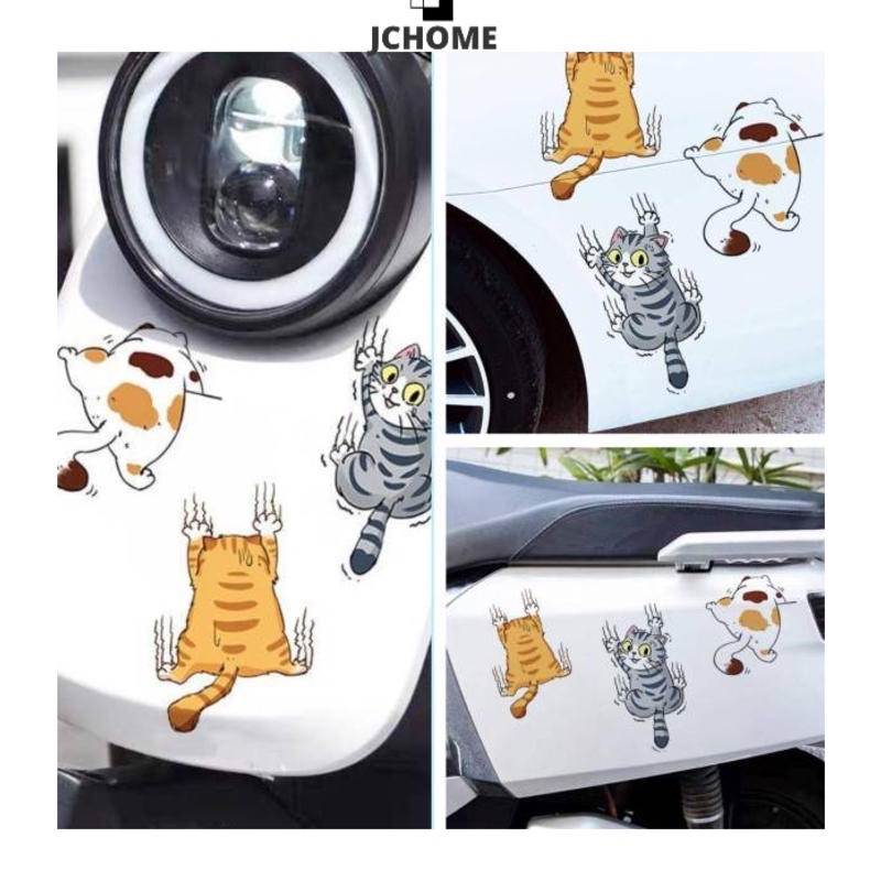 Personalized Funny Funny Pet Cat Bumper Stickers Scratch Cat Scratch ...