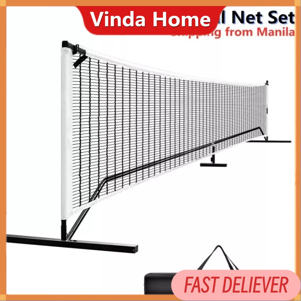 Pathfinder Pickleball Rackets Portable 22 FT Pickleball Net Set with ...