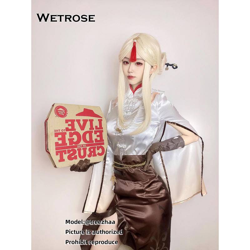 【wetrose】genshin Impact Ningguang Ning Guang Pizza Hut Co Branded