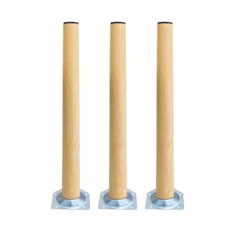 [Folding table legs] solid wood table legs table bracket learning table ...