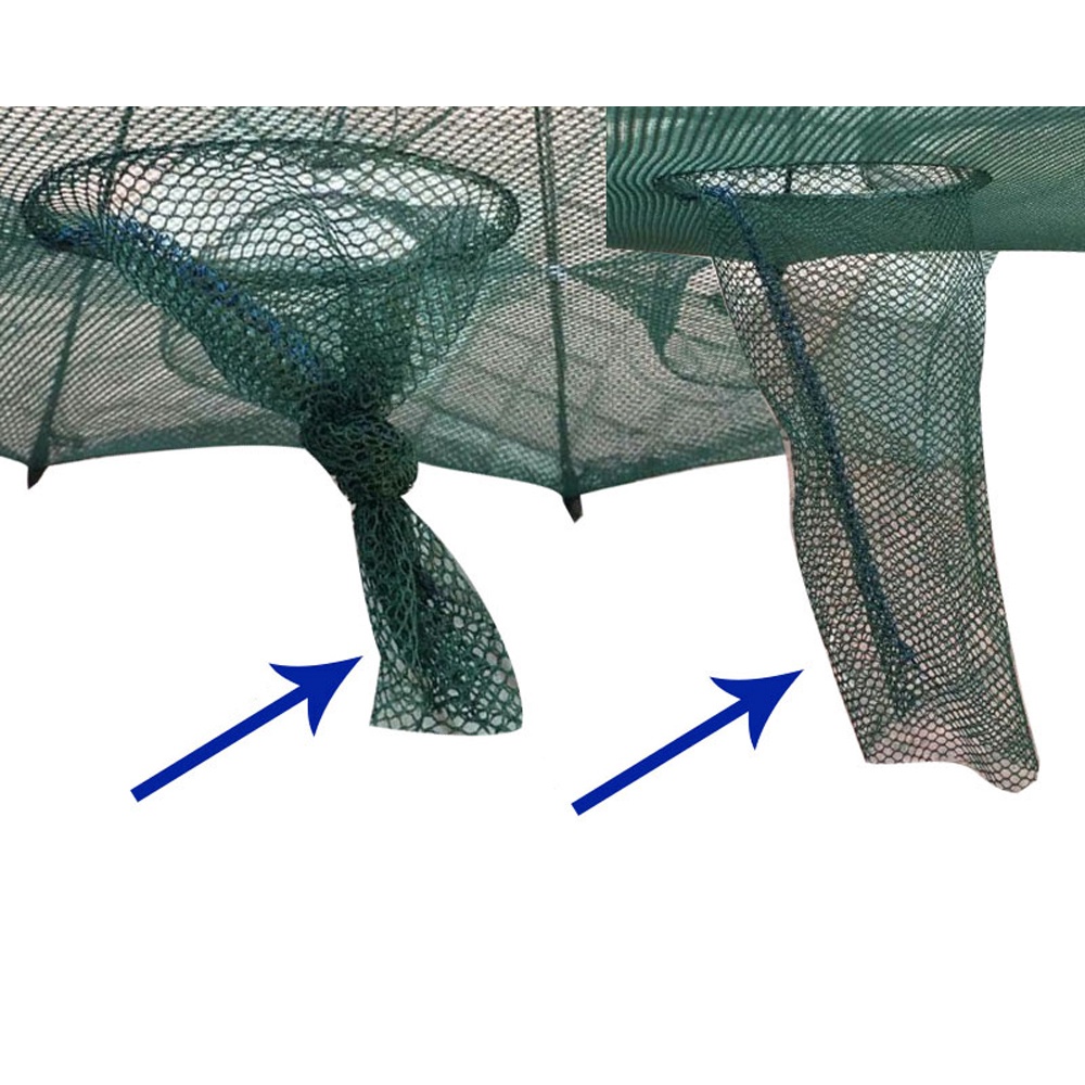 CREEKMOON High Strength 4-28 Holes Automatic Hand Fishing Net
