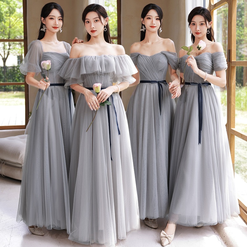 princess polly baby blue dress Dusty Blue Junior Bridesmaid Dresses  BABARONI