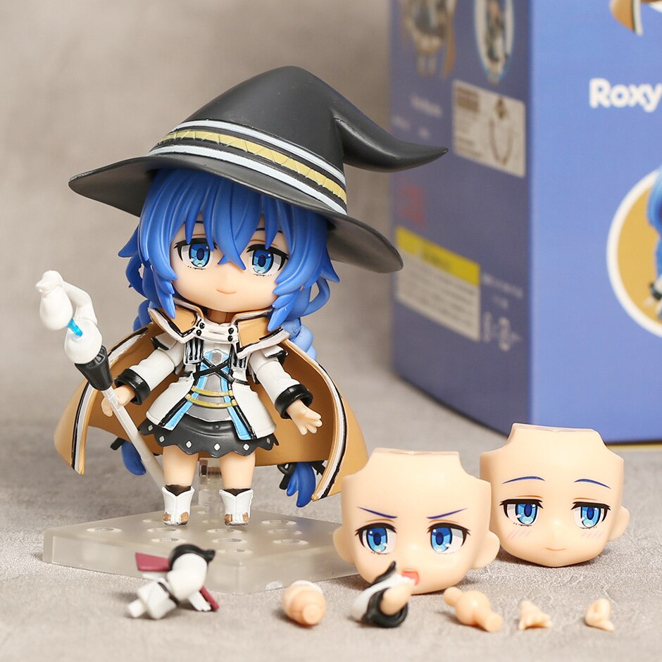 Figura Action Roxy Migurdia E Eris Greyrat – Mushoku Tensei – Fermapasta PVC 10/11cm – Regalo Anime