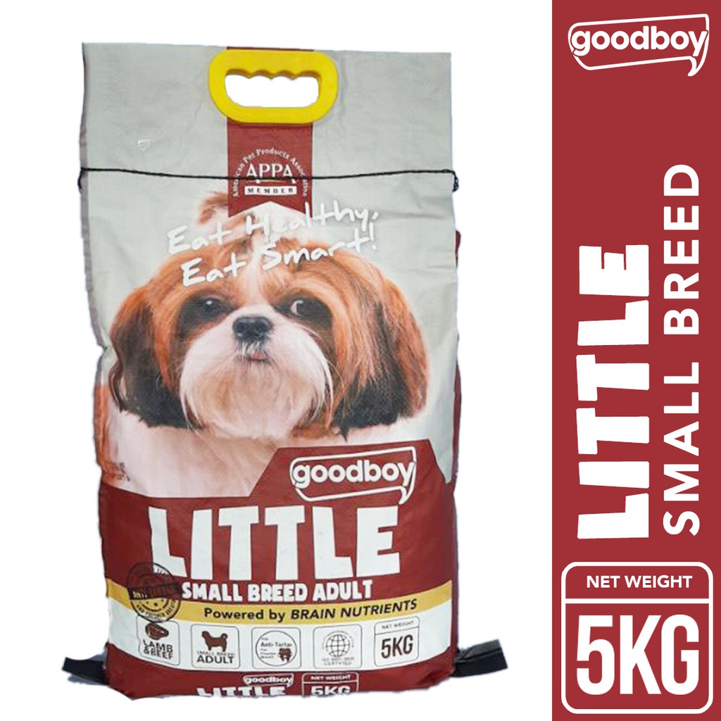 Good Boy Dog Food Little Variant For Small Breed Adult Dogs 5 Kilos