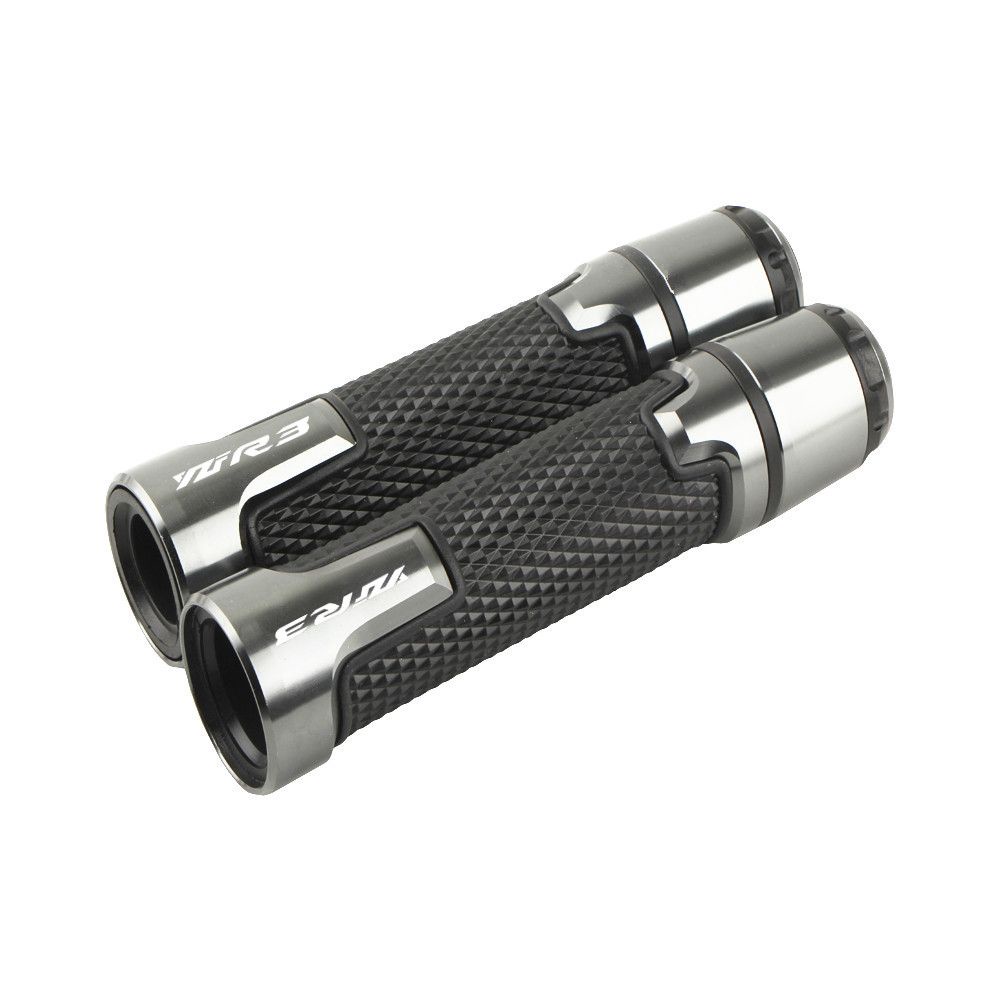 Yamaha YZF R3 Motorcycle Aluminum AntiSlip Handle Grip end Handle Bar