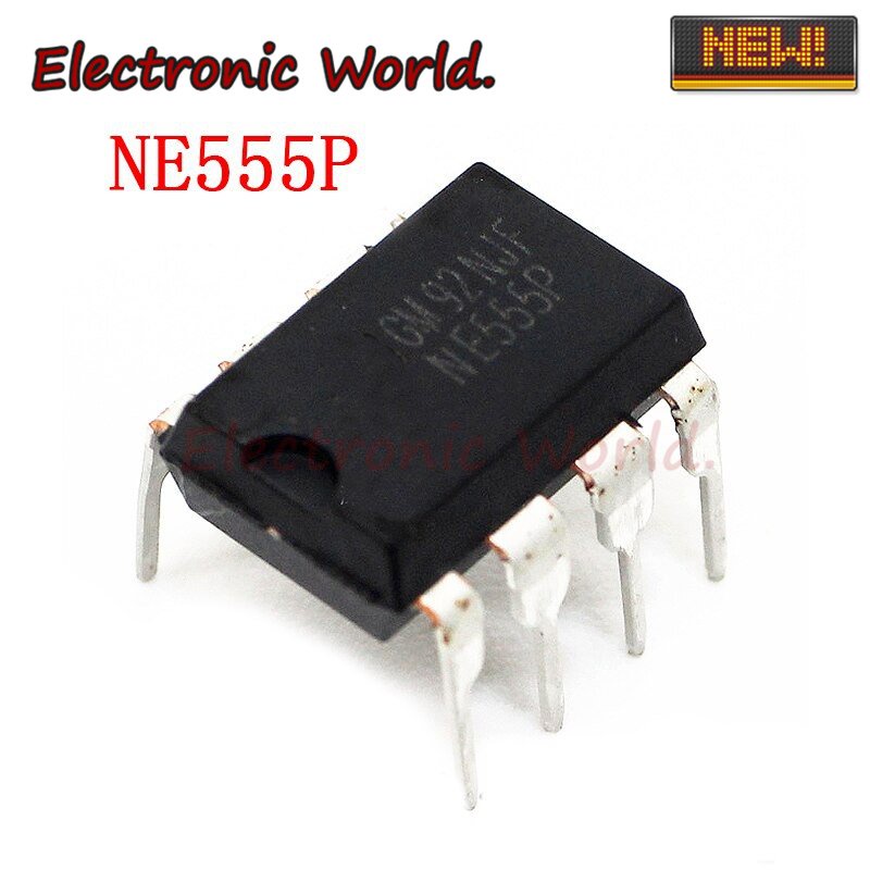 20pcs NE555 NE555P NE555N 555 DIP8 Single high precision timer new chip ...