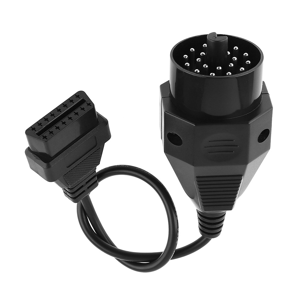 New OBD-II 20 Pin Male to 16 Pin Plastic Female Diagnostic Adapter Car ...