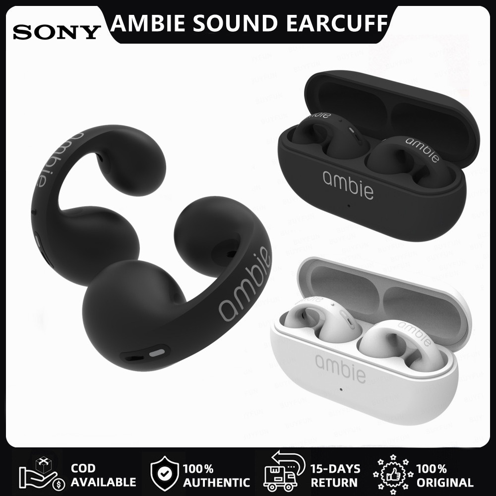 Ambie Sound Earcuffs Ear Bone Conduction Earing Type Wireless Bluetooth