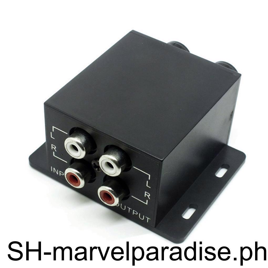 Auto Power Amplifier Adjustable Bass Subwoofer Crossover Controller