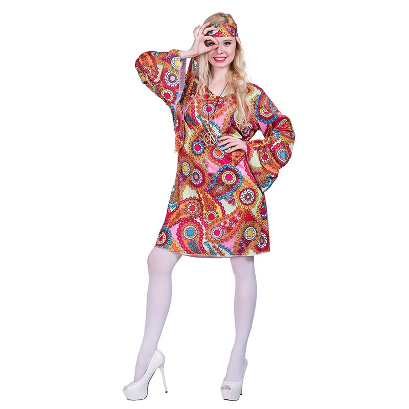 open lace back dress Amazon.com: Lehauya Retro Hippie Disco Dress