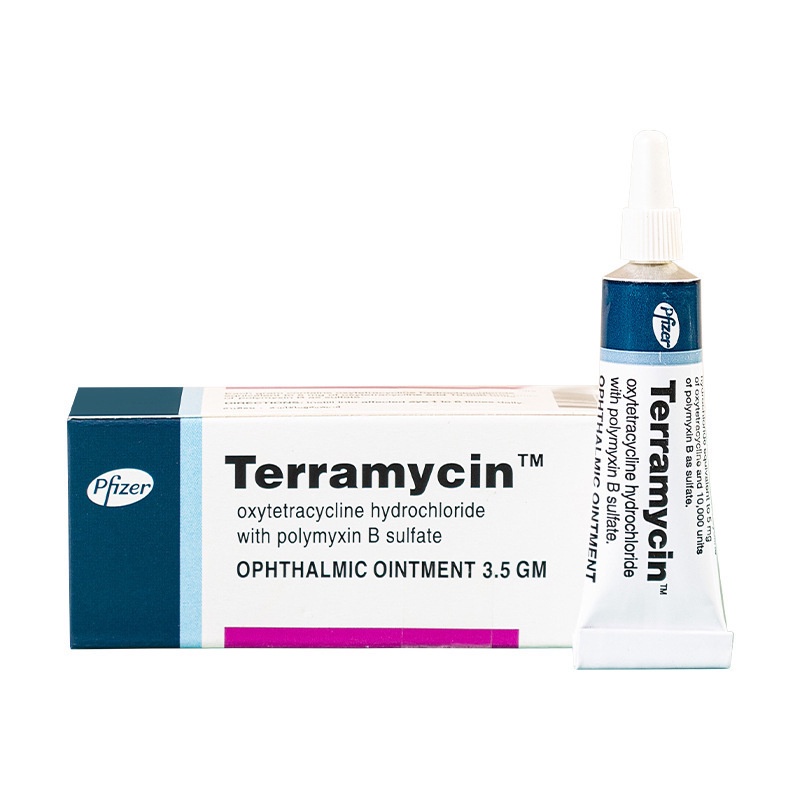 Terramycin Ophthalmic Ointment For Dog Cat Conjunctiva For dogs & cats