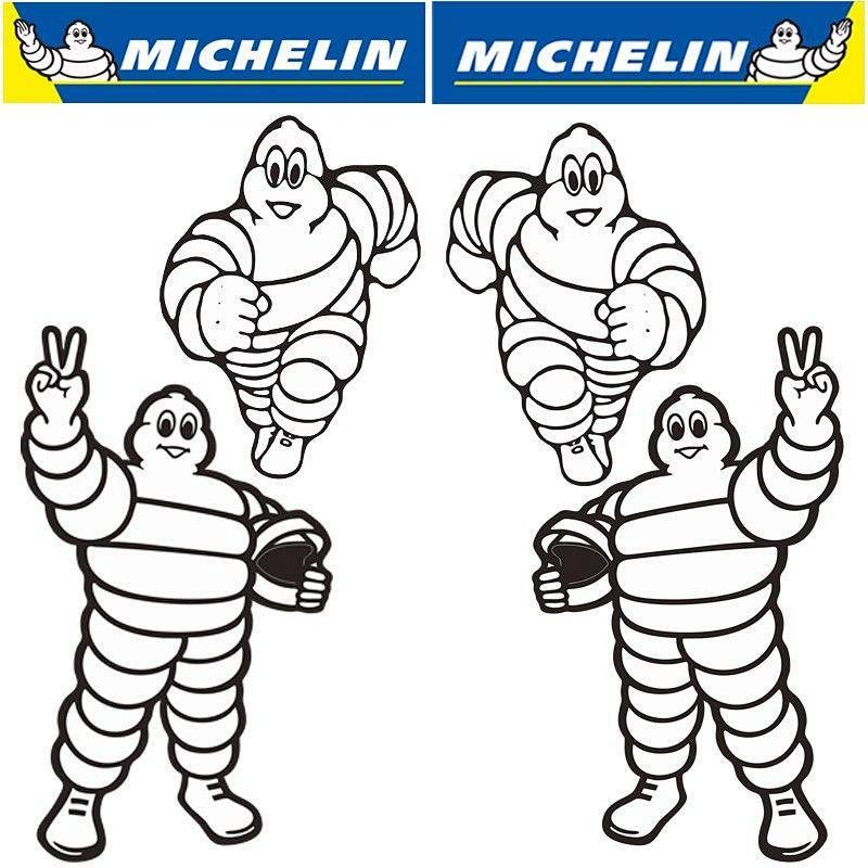 Applicable Michelin Stickers Waterproof Reflective Motorcycle Electric ...