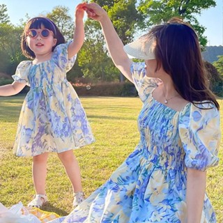 Mother and daughter dress for clearance sale