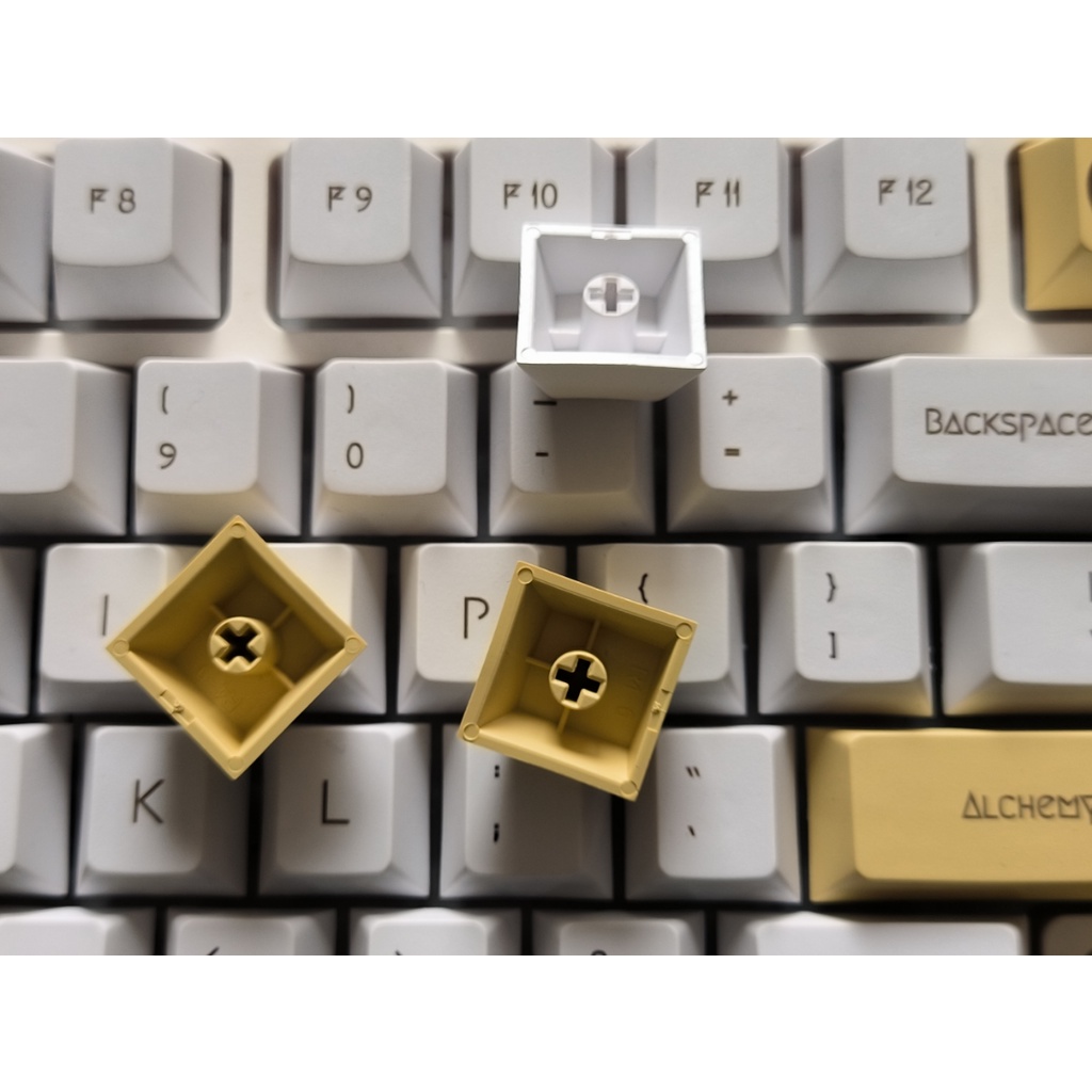 Alchemy Theme Keycap 140 keys Cherry Profile PBT Dye Subbed Japanese ...