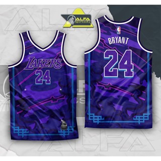 Lakers jersey hotsell purple and black