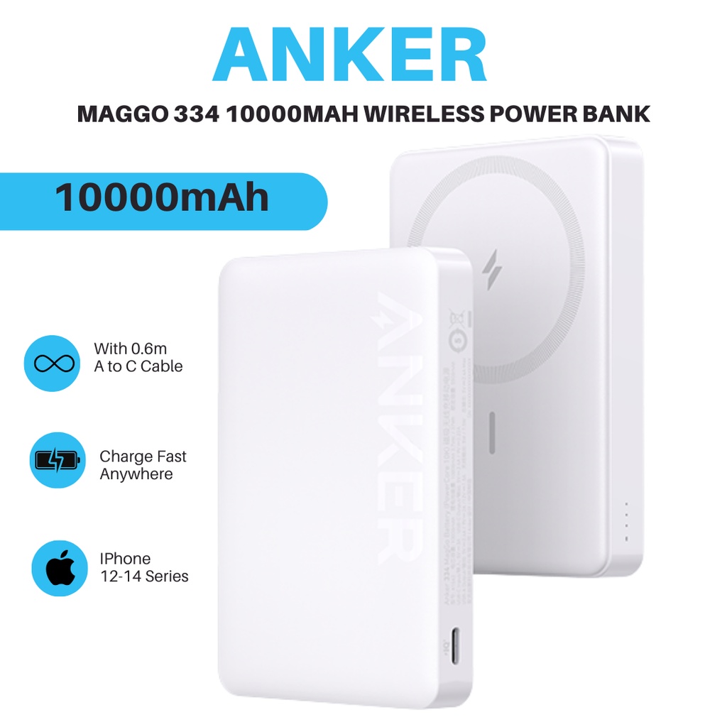 Anker MagGo Magnetic 2-in-1 Wireless popular