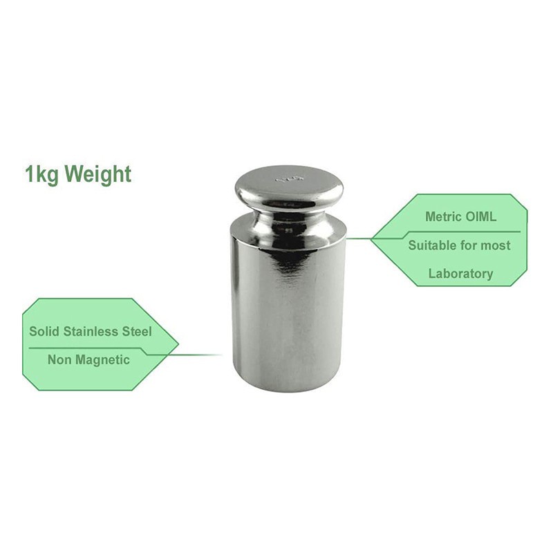 (500G/1000G/2000G) Scale Calibration Weights,Silver Calibration Weight ...