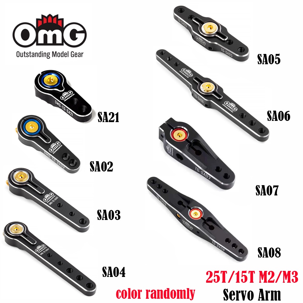 Braccio Servo In Alluminio Hot Racing 25T Per Montaggio M3 - SHM25M01 - Foto 5