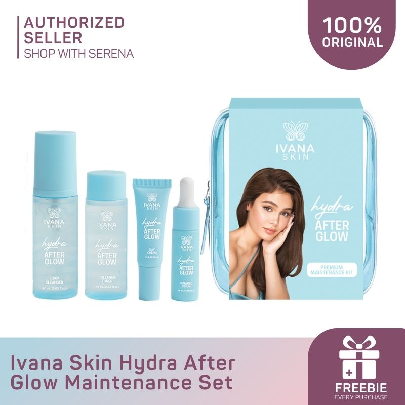 Ivana Skin Hydra After Glow Maintenance Set, Hydrating and Whitening