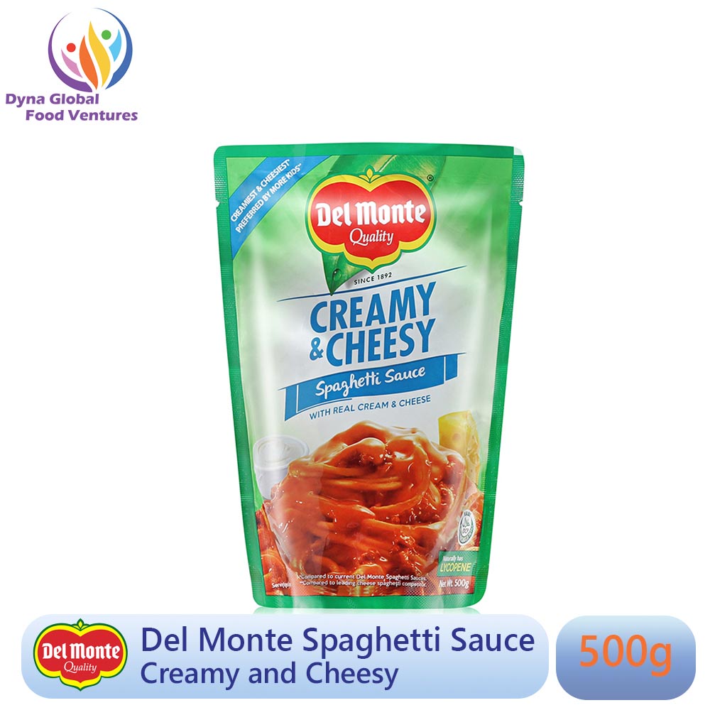 DEL MONTE Creamy & Cheesy Spaghetti Sauce the No. 1 Spaghetti Sauce in