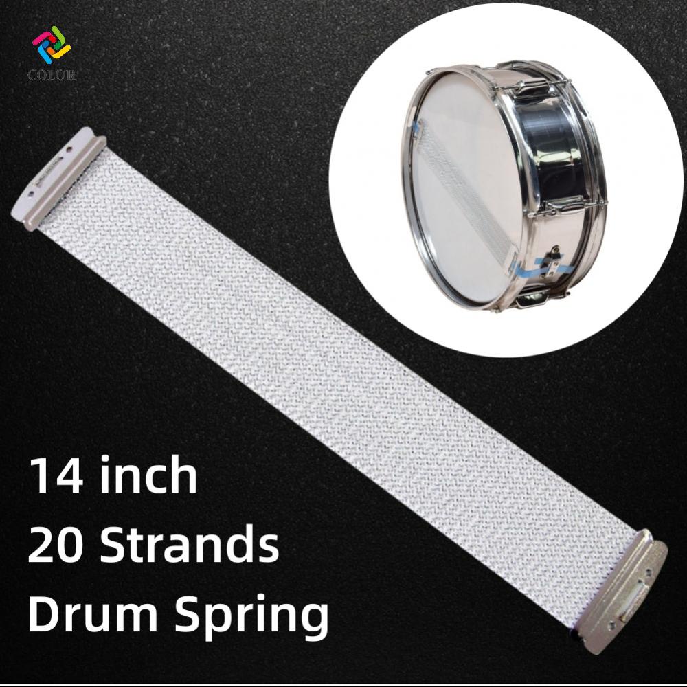 COLORFULDrum Spring Snare Wire Spring Wire Drum Replacement Silver