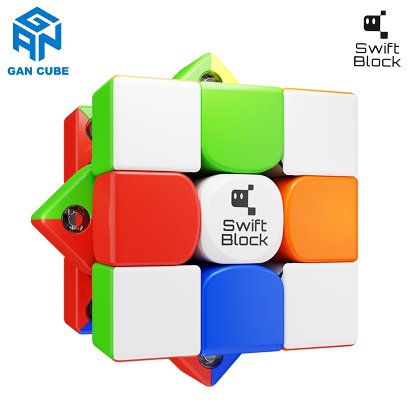 GAN 2023 Swift Block 3x3 Magnetic Magic Cube 3×3 Speed Puzzle 3X3X3 ...