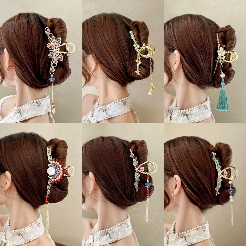 Colorful Butterfly Hair Clamp Korean Style Clips Hair Clip for Girl