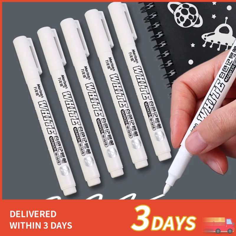 White Marker Pen Paint Oily Waterproof Tire Painting Graffiti Pen