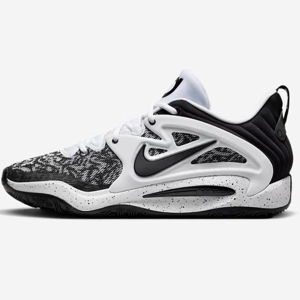 KD15 Spike Basketball Shoes Kevin Durant Black White NBA Basketball