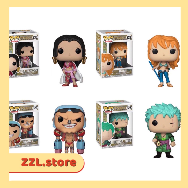 Funko Pop One Piece Boa Hancock Nami Zoro Action Figure Model Shopee