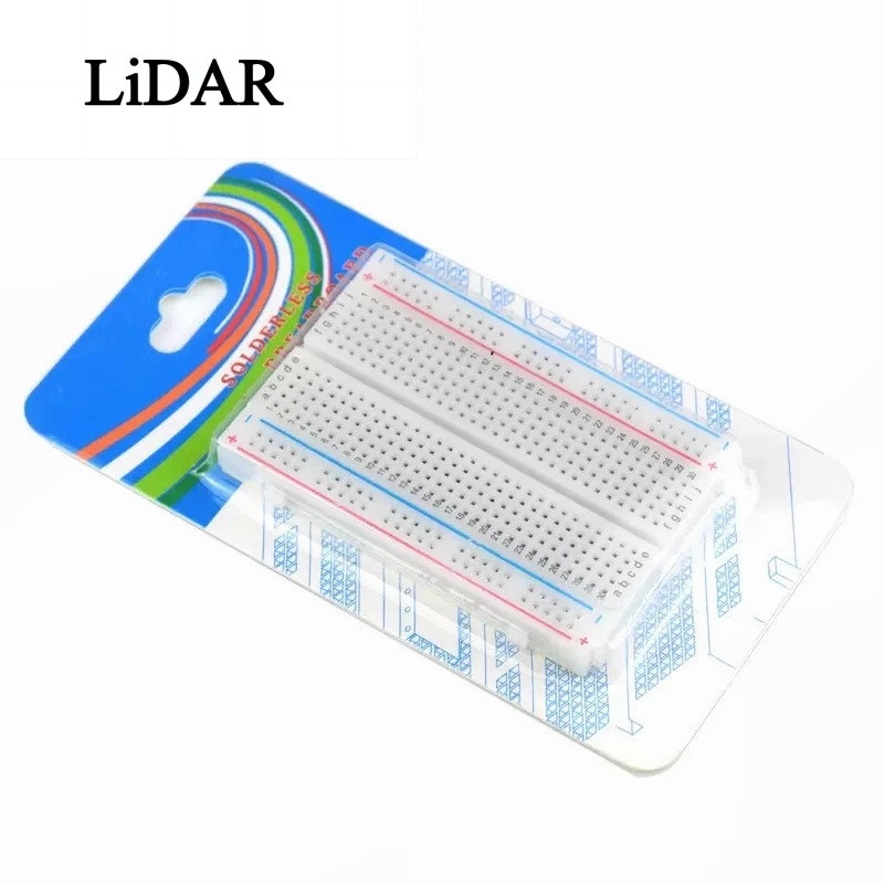 3-Pack 400 Tie Point Solderless Breadboards – Prototyping Boards For Electronics Projects
