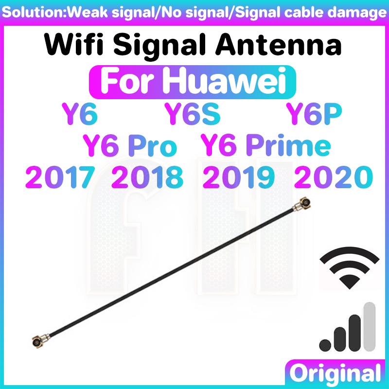 Câble Flexible Antenne Wi-Fi Coaxial Pour Huawei Y6 II (CAM-L21, Etc.) - Neuf