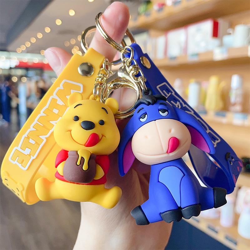 Cartoon Tigger Winnie the Pooh Keychain/Cute PVC Doll Pendant | Shopee ...