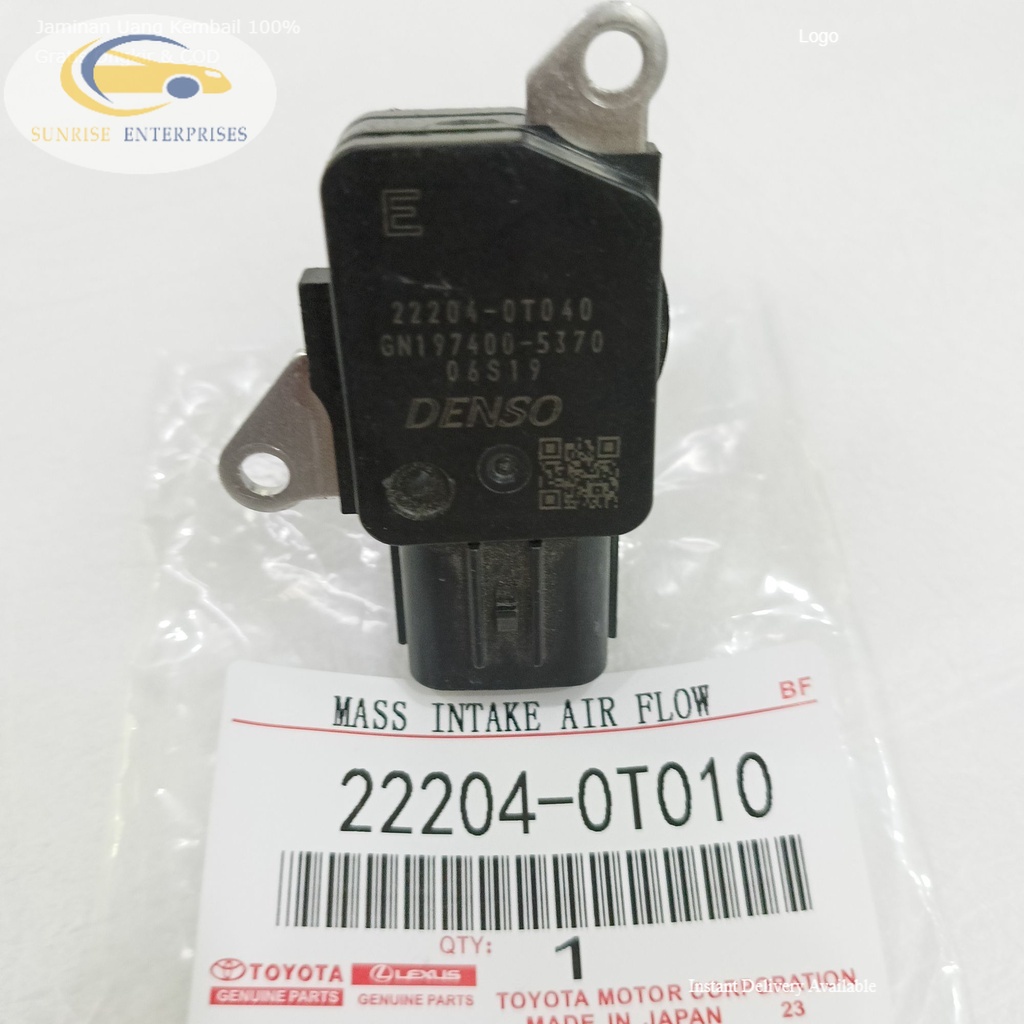 Mass Air Flow Sensor Toyota Corolla Altis 22240-0T030 | Shopee Philippines