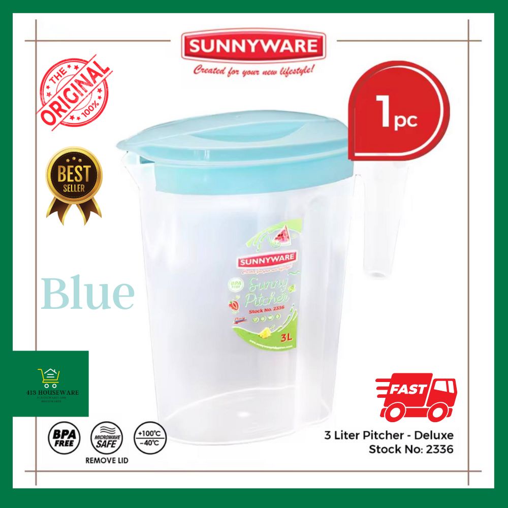 1pc 2L or 3L Pitcher – Deluxe | Pitcher Pitsel Palamigan Plasticware ...