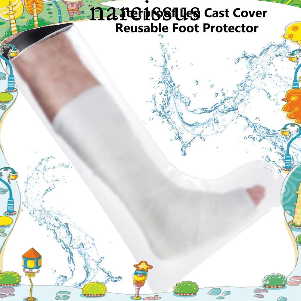 NARCIS Leg Cast Cover for Shower Keep Wounds & Bandage Dry Waterproof