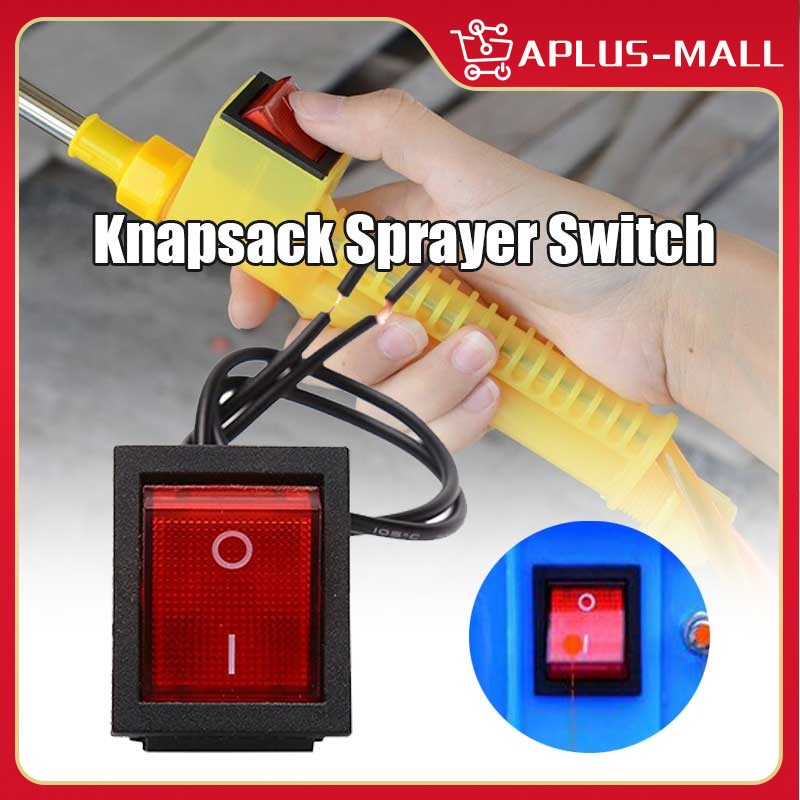 2 in 1 Main Switch On Off Button For Electric Knapsack Sprayer | Shopee ...