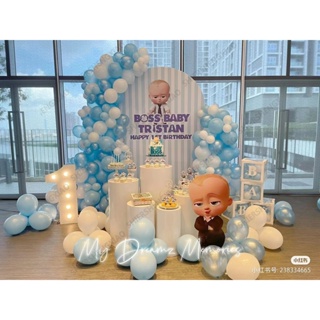 Boss Baby Birthday Balloons Party Decorations Helium Baby Shower Age Number