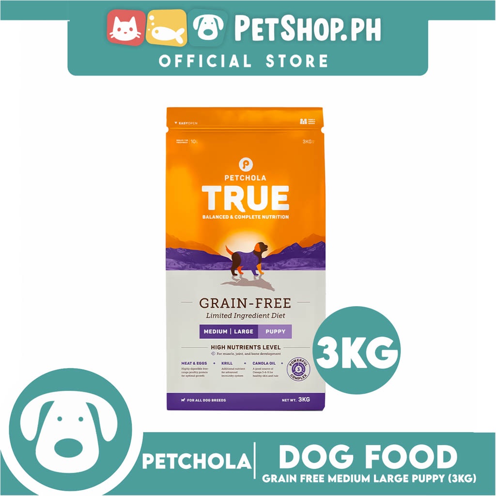 Petchola True Balanced and Complete Nutrition, Grain-Free Dry Dog Food ...