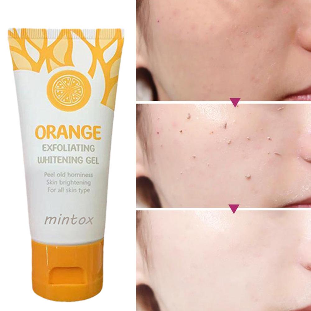 Whitening Gel Body Scrub Cream Exfoliating Gel Facial Whitening Scrub Skin Cleaner Shopee