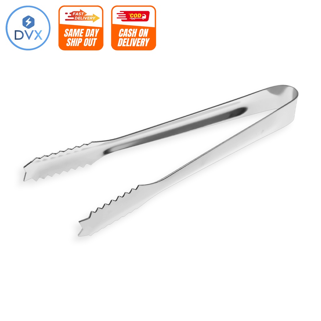 COD DVX Ice Tong / Ice Grip Bartender Tool Multipurpose Stainless Steel