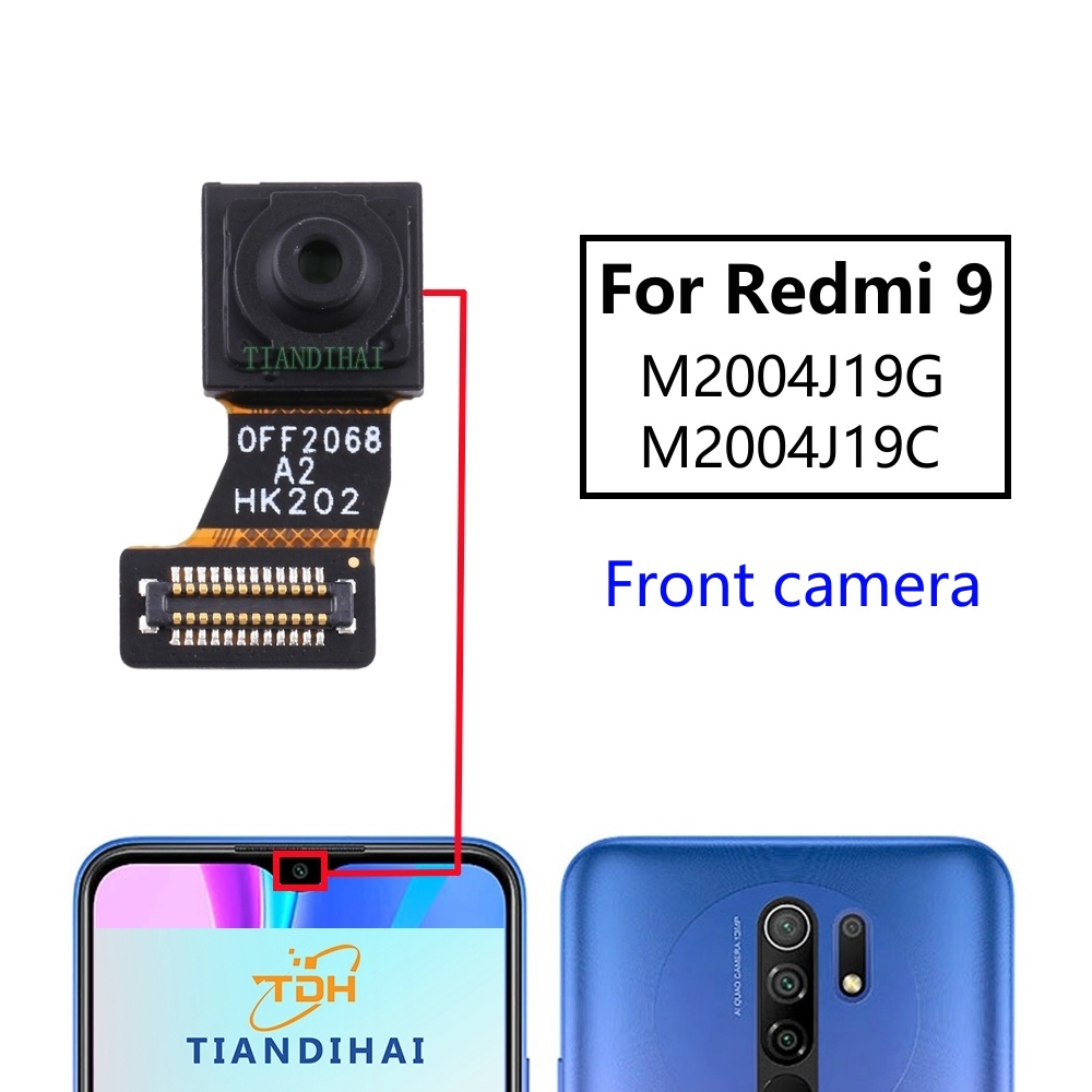 Original Front Back Camera For Xiaomi Redmi 9 Backside Rear Facing ...