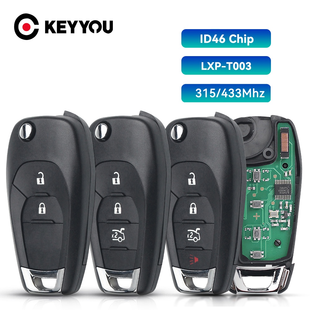 Remote Car Key 2/3/4 Buttons For Chevrolet Colorado Cruze Trailblazer ...