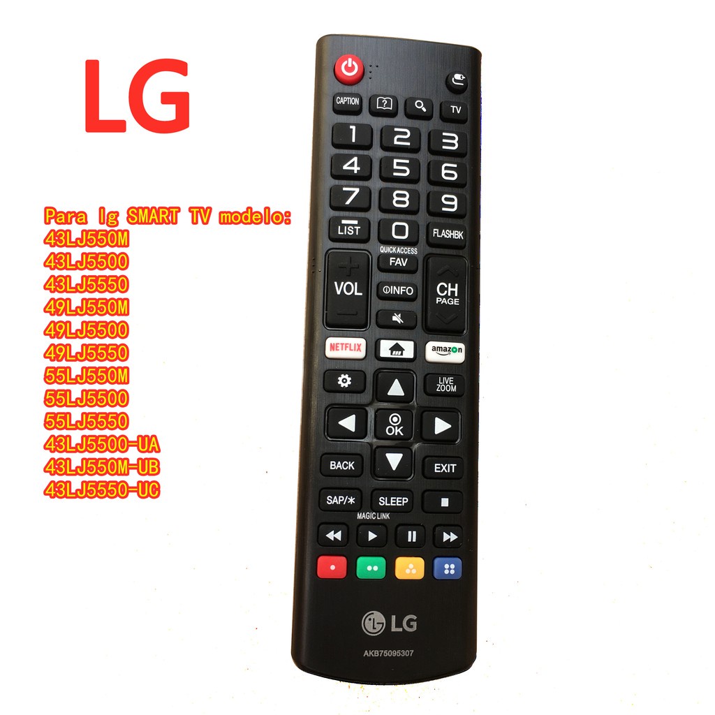 Universal Remote Control For All LG Smart TV Models (LCD/LED/3D HDTV