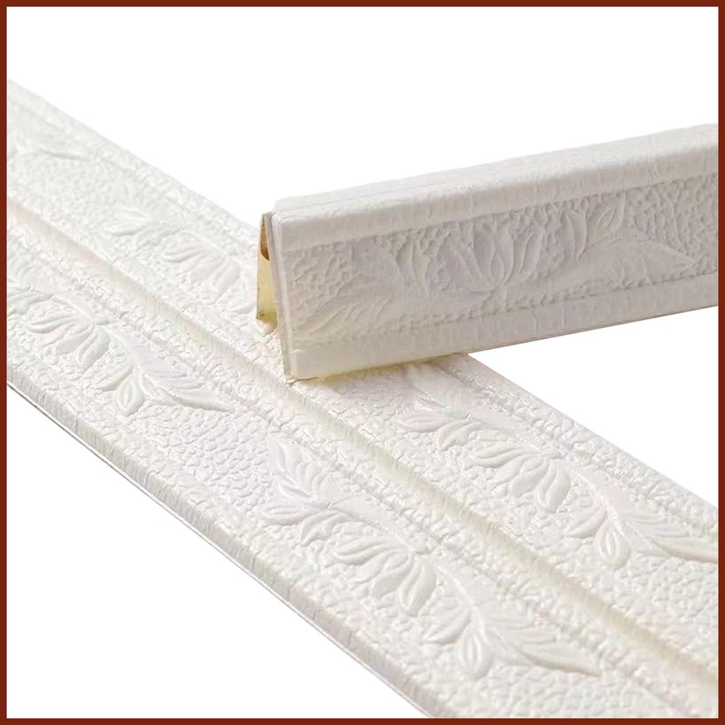 3D PE Foam Flexible Molding Trim Self Adhesive Peel and Stick Crown