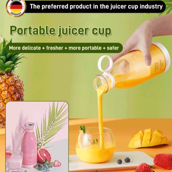 Wireless Portable Fruit Juicer electric juice blender Shopee Philippines